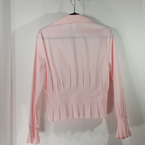 Veronique Young Beautiful Pink Button Shirt - Picture 6 of 10